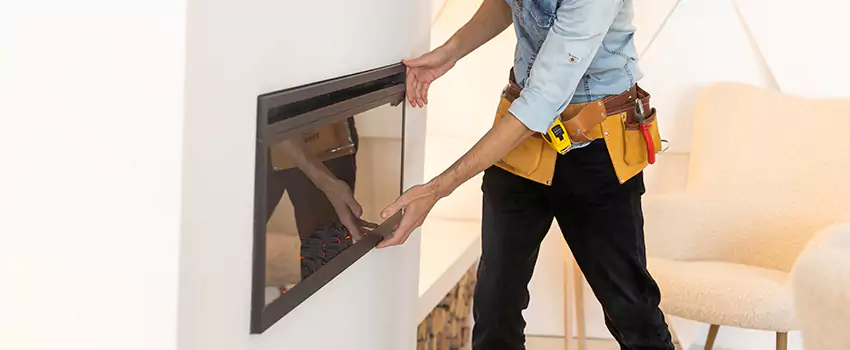 Metal Fireplace Installation in Parlier, California