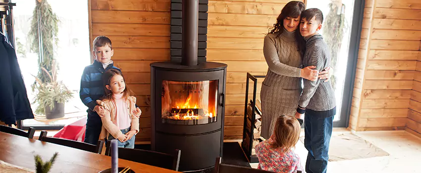 Morso Cast Iron Fireplace Insert Installation in Parlier, California