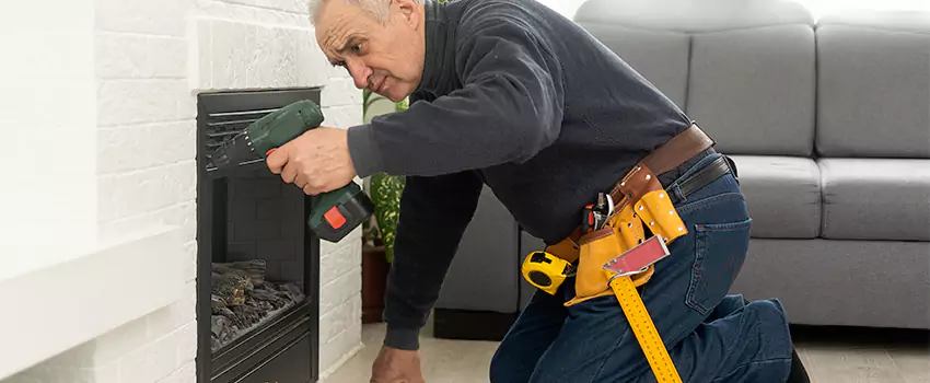 New Indoor Fireplace Installation in Parlier, California