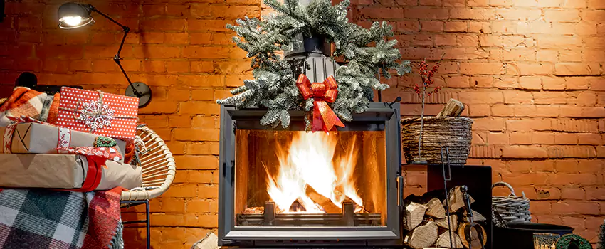 Travis Industries Linear Gas Fireplace Installation in Parlier, California