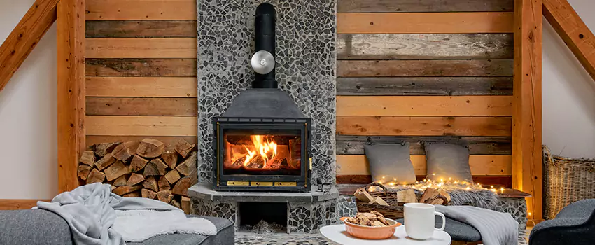 Thelin Hearth Products Direct Vent Gas Stove Fireplace Inspection in Parlier, California